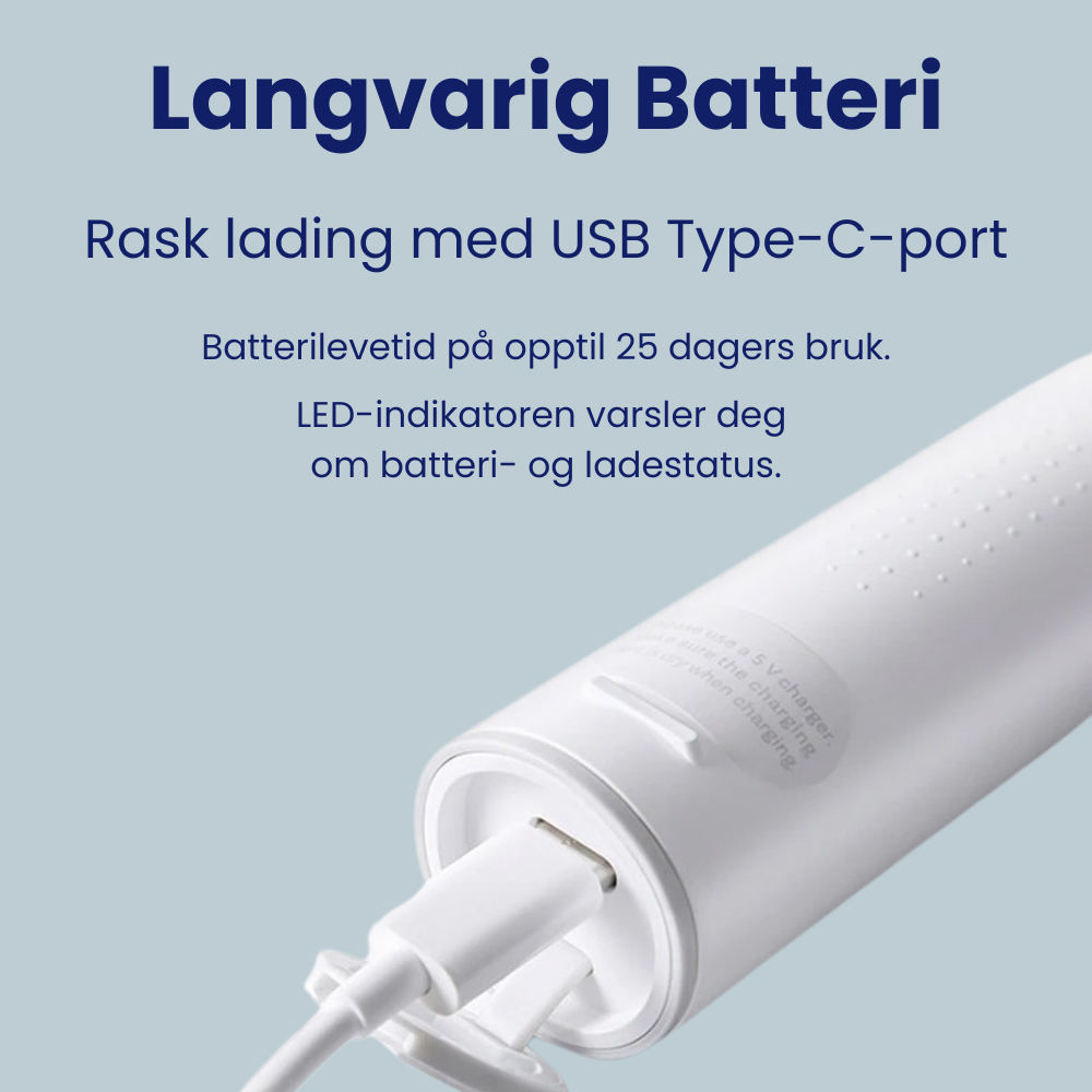 EasyBrush - Elektrisk Tannbørste